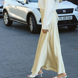 BUTTER SATIN SKIRT